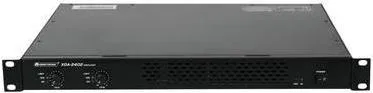Omnitronic XDA-2402 Class-D-Verstärker - PA-Endstufen mit 2 x 1200 W Leistung, leicht und kompakt durch integriertes Schaltnetzteil, ideal für professionelle Anwendungen.