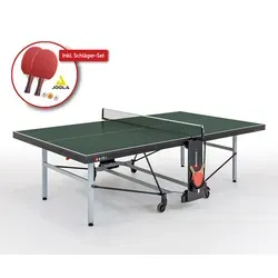 Sponeta S 5-72 i Indoor-Tischtennisplatte - Indoor-Tischtennisplatte mit 22mm Feinspanplatte, ideal für Schulen und Vereine, inklusive Playback-Stellung für effektives Einzeltraining.
