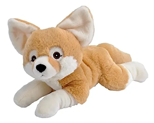 Wild Republic Ecokins Fennek Fuchs 30 cm - Nachhaltiges Kuscheltier aus 100 % recycelten Materialien, ideal als sicheres erstes Spielzeug für Babys und umweltbewusste Geschenke.