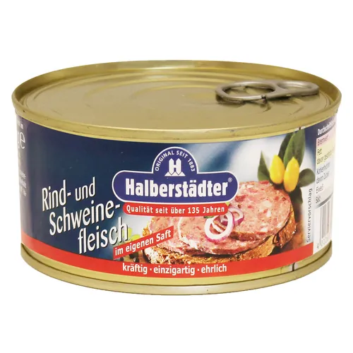 Fleisch von Halberstädter Würstchen - und Konservenfabrik GmbH & CoKG