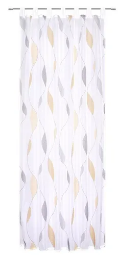 HOME WOHNIDEEN Vorhang Schlaufenschal PAOLO in gelb von Home Wohnideen