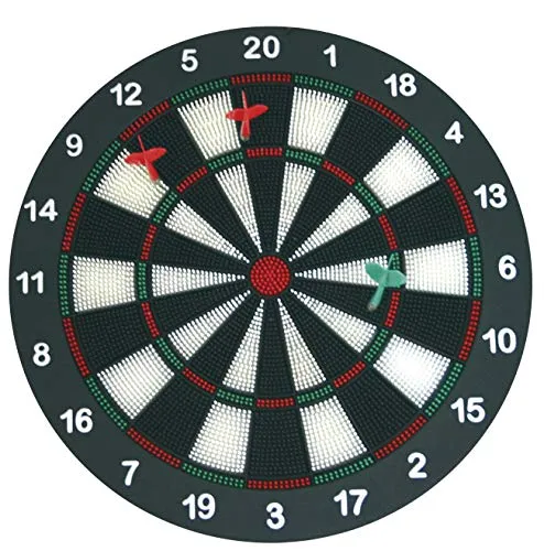 Eduplay 170003 Dartset mit 6 Softdartpfeilen - Sport & Outdoor – Ideal für Kinder ab 3 Jahren, fördert spielerisch die Augen-Hand-Koordination und Konzentration mit sicheren Softdartpfeilen.