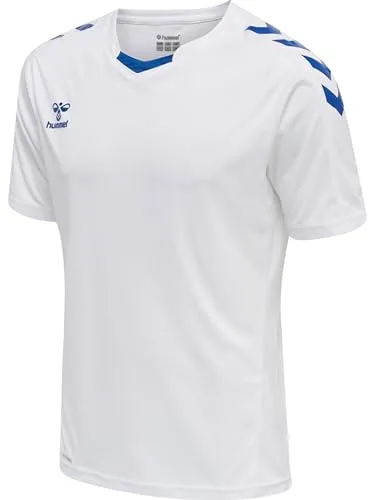 hummel Herren Hmlcore Xk Poly Jersey S/S T Shirt, Weiß, 3XL EU