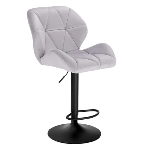 Hocker & Barhocker Grau von WOLTU