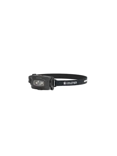 LED LENSER Stirnlampe HF4R Core - Leicht & Wasserfest - Stirnlampen mit IP68-Zertifizierung, ideal für Gassigehen und Camping, mit bis zu 500 lm Lichtleistung und flexiblem, schwenkbarem Lampenkopf für optimale Ausleuchtung.