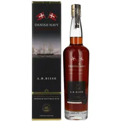 A.H. Riise Royal Danish Navy Naval Cadet Rum 42% Vol. 700ml