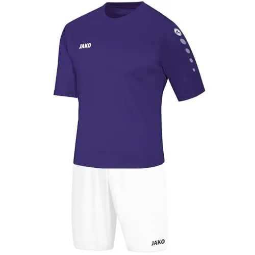 JAKO Herren Trikotset Brasil C4292-485 L - Bequemes Trikotset mit Rundhalsausschnitt und elastischem Bund. Hergestellt aus atmungsaktivem Funktionsmaterial, ideal für sportliche Aktivitäten und hohen Tragekomfort.