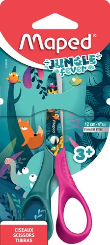 Maped Bastelschere JUNGLE fever VIVO 120 mm zufällige Farbe (1 Stück)