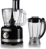 Ariete Standmixer schwarz - Vielseitige Küchenmaschine mit 3-Liter-Behälter und 2-Liter-Mixer. Ideal für Teig, Smoothies und mehr. Mit Edelstahlklingen und 1000 Watt Leistung für präzise Ergebnisse.