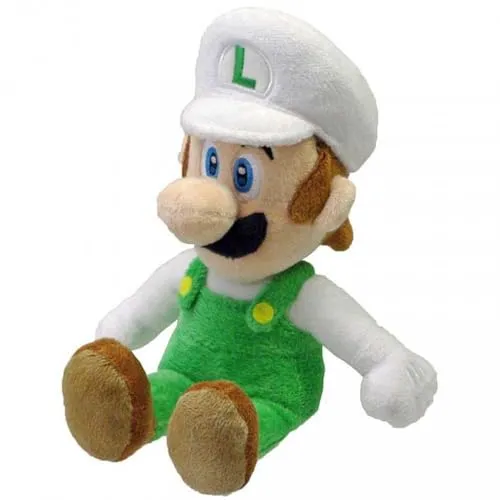 Nintendo Together+ – Super Mario Plüschfigur – Feuer-Luigi, 23 cm