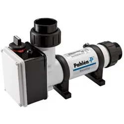Pahlen Elektroheizer 9 kW aus Kunststoff - Effizienter Elektrowärmetauscher für Pools, Heizstab aus langlebigem Incoloy, mit Sicherheits- und Regelthermostat für präzise Temperaturkontrolle.