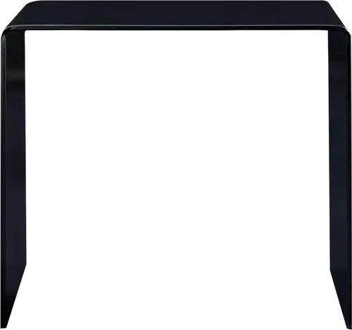 vidaXL Couchtisch Schwarz 50x50x45 cm aus Hartglas von vidaXL