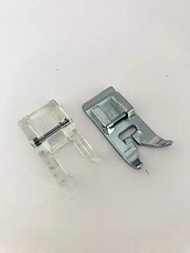 Standard Nähfuß Zick Zack + Applikationsfuß Nähfuß für Silvercrest Nähmaschinen