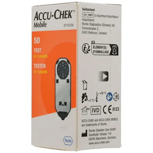ACCU CHEK MOBILE 50TEST MIC2 - Praktisches Baby Mobile für eine beruhigende Atmosphäre, bietet Langlebigkeit und hohe Qualität für langfristigen Einsatz.