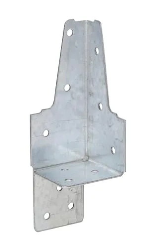 Alberts Universal-Verbinder 824457 | 50er Set, galvanisch blau verzinkt - Robuste Stahl-Verbinder mit einer Höhe von 100 mm und einer Materialstärke von 1,25 mm. Ideal für stabile und sichere Halterungen im Innen- und Außenbereich.