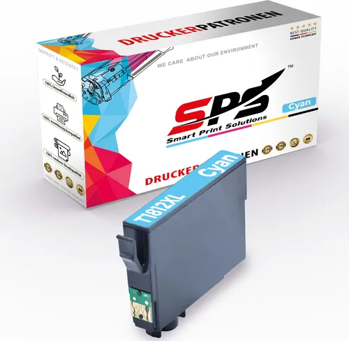 18XL Tintenpatrone Kompatibel für Epson Expression Home XP-30 | 1x Cyan