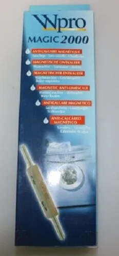 Wpro MWC200 universelles Magnet-Antikalksystem für Boiler, Waschmaschine