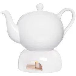 Ritzenhoff & Breker BIANCO Tee-Set - Teekocher aus hochwertigem Porzellan, spülmaschinenfest und ideal für stilvolle Teestunden.