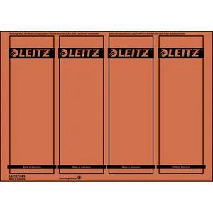 Leitz Rückenschilder 1685-20-25 rot, 61 x 192mm PC-beschriftbar, selbstklebend, 100 Stück