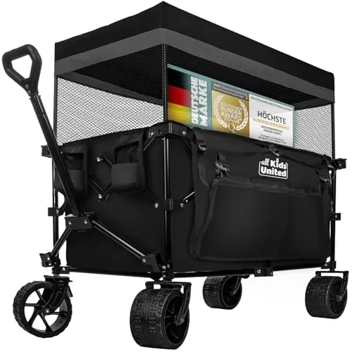 Faltbarer Bollerwagen Handwagen Transportkarre von all Kids United