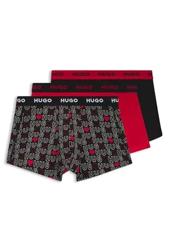 HUGO UNDERWEAR Trunk Triplet Design, Herren, Gr. M von HUGO BOSS