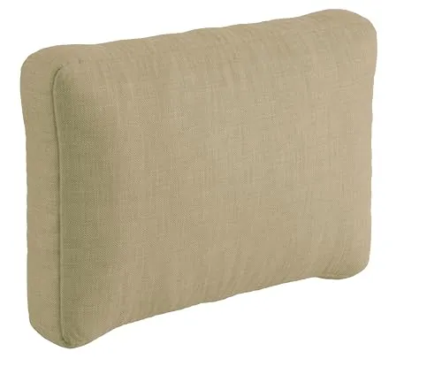 sunnypillow Palettenkissen für Gartenmöbel - Cremefarben Rückenkissen 60x40x20/10cm - Das sunnypillow Palettenkissen verwandelt Europaletten in gemütliche Sitzgelegenheiten. Mit hochwertigem, pflegeleichtem Material und stabiler Füllung für höchsten Komfort – ideal für drinnen und draußen.