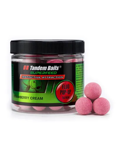 SuperFeed Fluo Pop-Up 16mm/70g Strawberry Cream