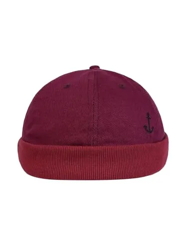 SCHIETWETTER Herren Dockerscap Anker. Seemansmütze, Hafenmütze, 100% Baumwolle