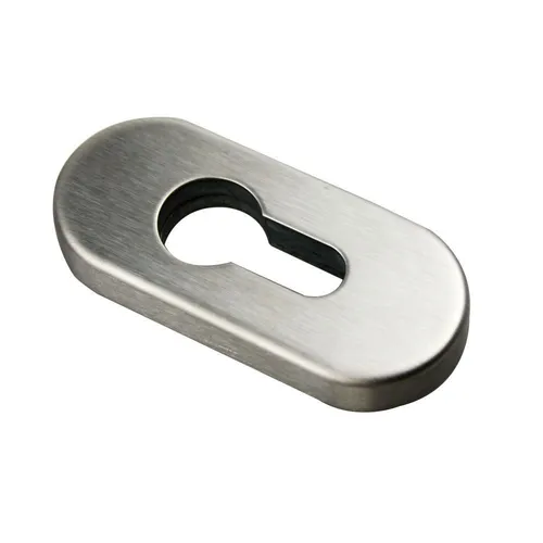 MS Beschläge ® Edelstahl Profilzylinderrossette 74mm passend für Stoßgriffe