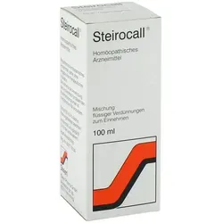 Steirocall 100 ML – Flüssige Mischung - Flüssige Mischung für den professionellen Einsatz. Ideal zur Unterstützung der Pflege in der Apotheke. Enthält 50 Vol.-% Alkohol. Für Erwachsene geeignet.