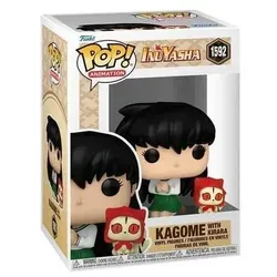 FUNKO POP! InuYasha Kagome mit Kirara 1592 - 9,5 cm große Wackelkopffigur aus der beliebten Anime-Serie, ideal für Sammler!