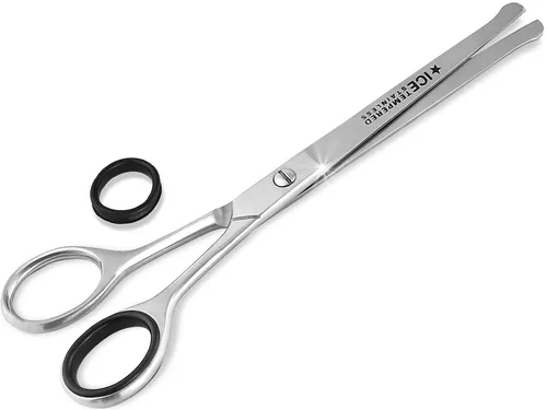 Haarschere Hundeschere Fellschere Hundehaarschere mit Etui Schere ohne Spitzen