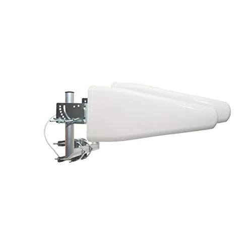 Premium X LTE-Antenne Outdoor 3G 4G - Duo-Richtantenne mit 10m Kabel, verbessert Ihre mobile Netzwerk Nutzung für optimalen Empfang