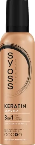 Keratin Flexible Mousse 250ML von Syoss