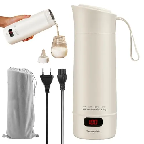 400ML Reise Wasserkocher mit Temperaturregler