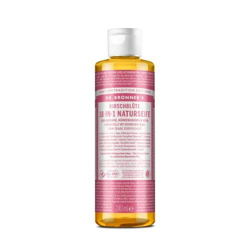 Dr. Bronner's 18-in-1 Naturseife Kirschblüte 240 ml