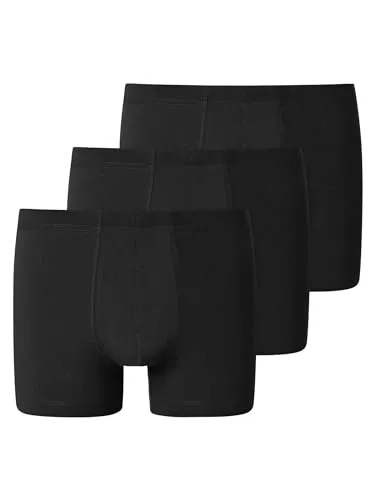 Schiesser Herren 3 PACK Unterwäsche Shorts - Bio Baumwolle - Retroshorts für Herren aus der beliebten SCHIESSER-Serie 
