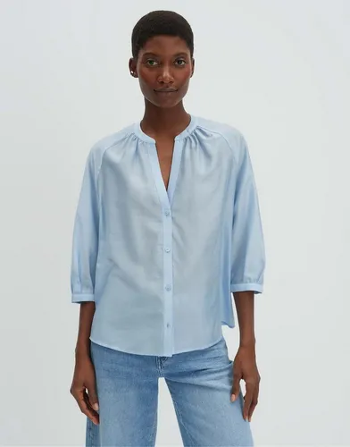 someday Langarmbluse Zamida - Modische Langarmbluse mit lockerer Passform und 3/4-Ärmeln. Aus leichtem, strukturiertem Stoff für einen eleganten Look. Ideal für den Alltag und besondere Anlässe.