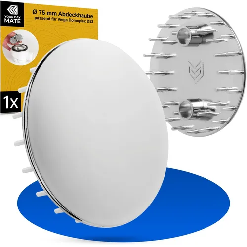 Abdeckhaube Haarsieb Duschabfluss 75 mm passend für Viega Domoplex Ablauf Deckel