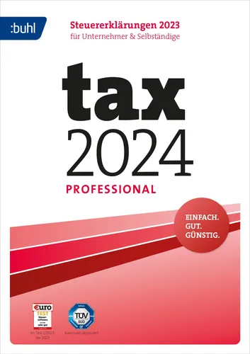 tax 2024 professional (Steuerjahr 2023) ESD Download für Windows