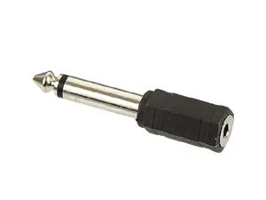 Klinkenadapter, Stecker 6,3mm mono