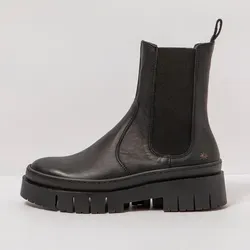 *art Schnürstiefel 1954 NAPPA BLACK/AMBERES - Wanderschuhe mit urbanem Design, ideal für den nonkonformistischen Lifestyle. Komfort und Stil vereint für Abenteurer, die die Welt erkunden möchten.