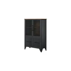 Höffner Highboard schwarz 70x101 cm