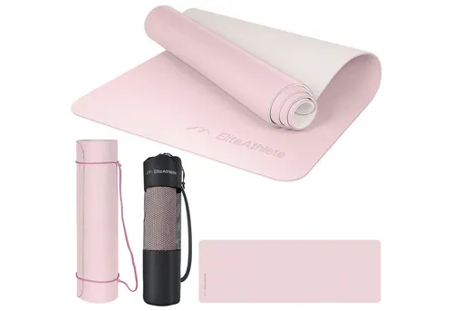 EliteAthlete Yogamatte in pink von EliteAthlete