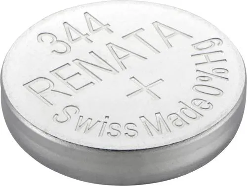 Renata Knopfzelle 344 1.55V 1 St. 105 mAh Silberoxid