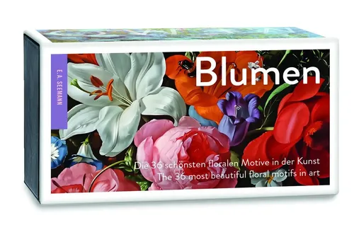 Blumen. Memo / Flowers. Matching Game | Spiel | Deutsch (2025) | Schachtel