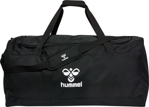 hummel HML Core 2.0 Team Bag Black - Turnbeutel mit großzügigem Stauraum, robustem Design und praktischer Bodenplatte – ideal für Sport und Freizeit.
