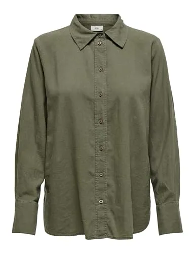 JDY Hemd in Khaki von JDY