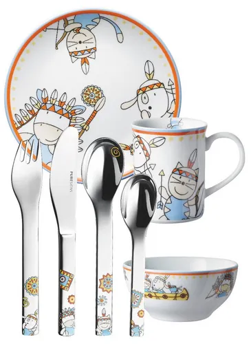 PURESIGNS Kindergeschirr-Set MOEMA (7-tlg) von PURESIGNS