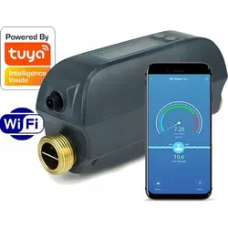 RTX TUYA WiFi Wasserzähler mit Kugelhahn